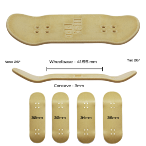 Plas-Tech Hemp EcoFiber Fingerboard
